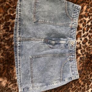 Zara Light Blue Jean Shorts